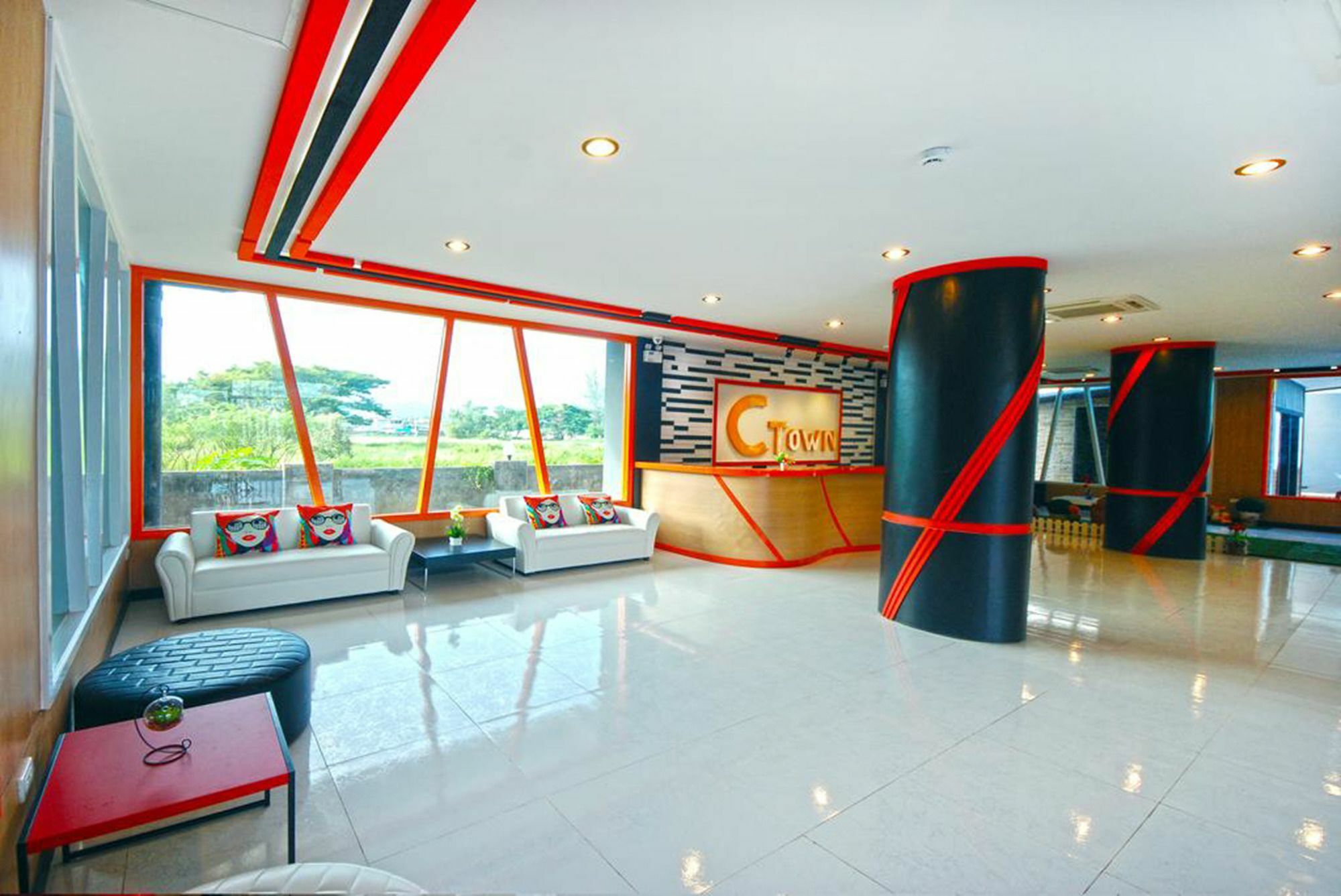 C Tower Hotel Surat Thani Exteriör bild